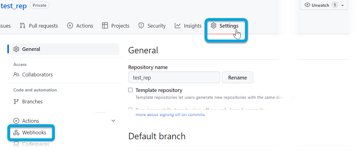 Connecting your project to GitHub - customer-documentation
